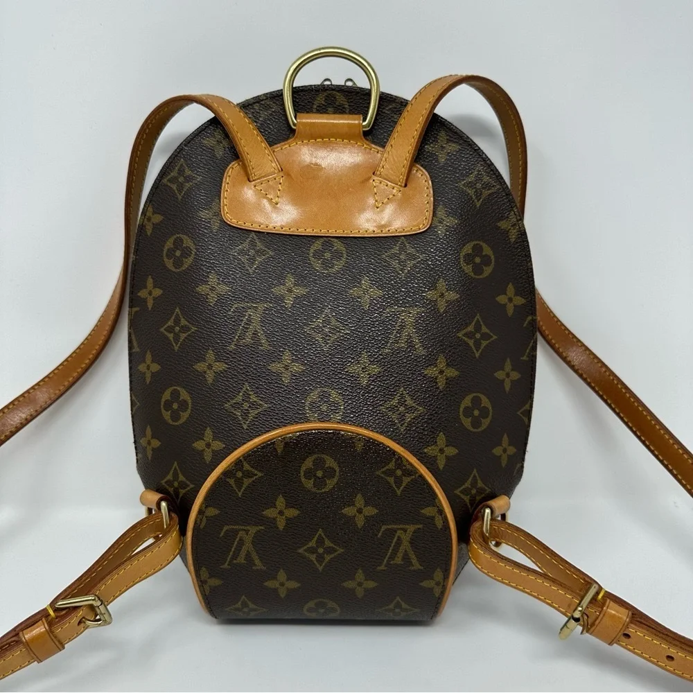 Louis Vuitton Brown and Tan Monogram Backpack